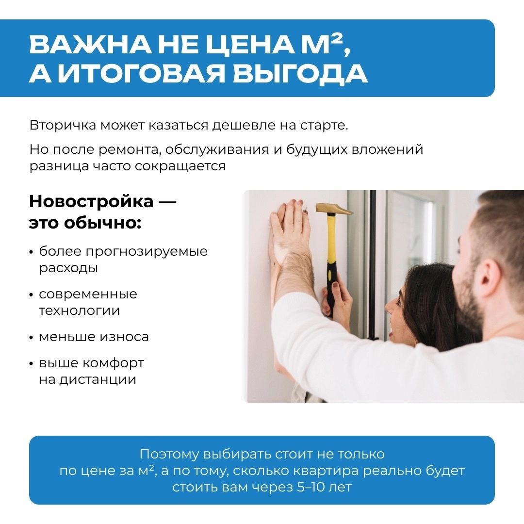 Брошюра «Вторичка дешевле?»