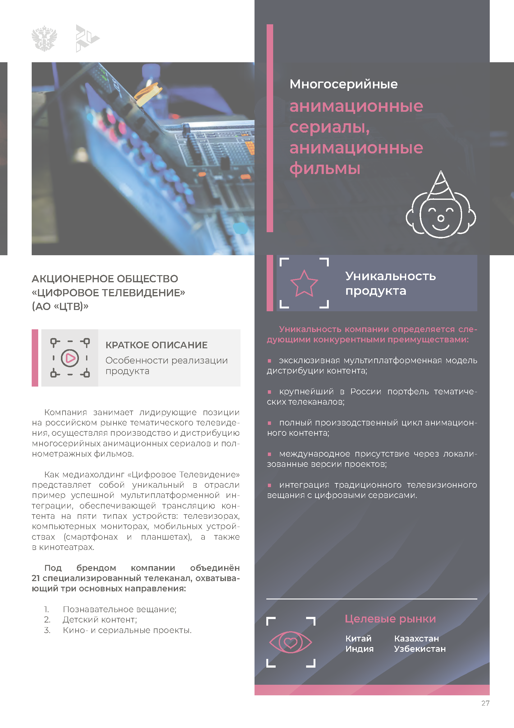 Экспортный сборник «Креативные индустрии»