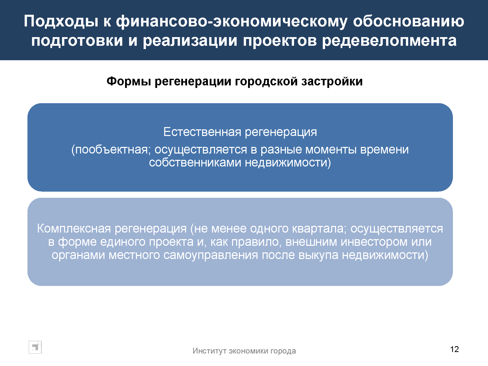 Аналитический доклад по градостроительной политике