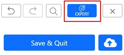 Кнопка Expert Mode